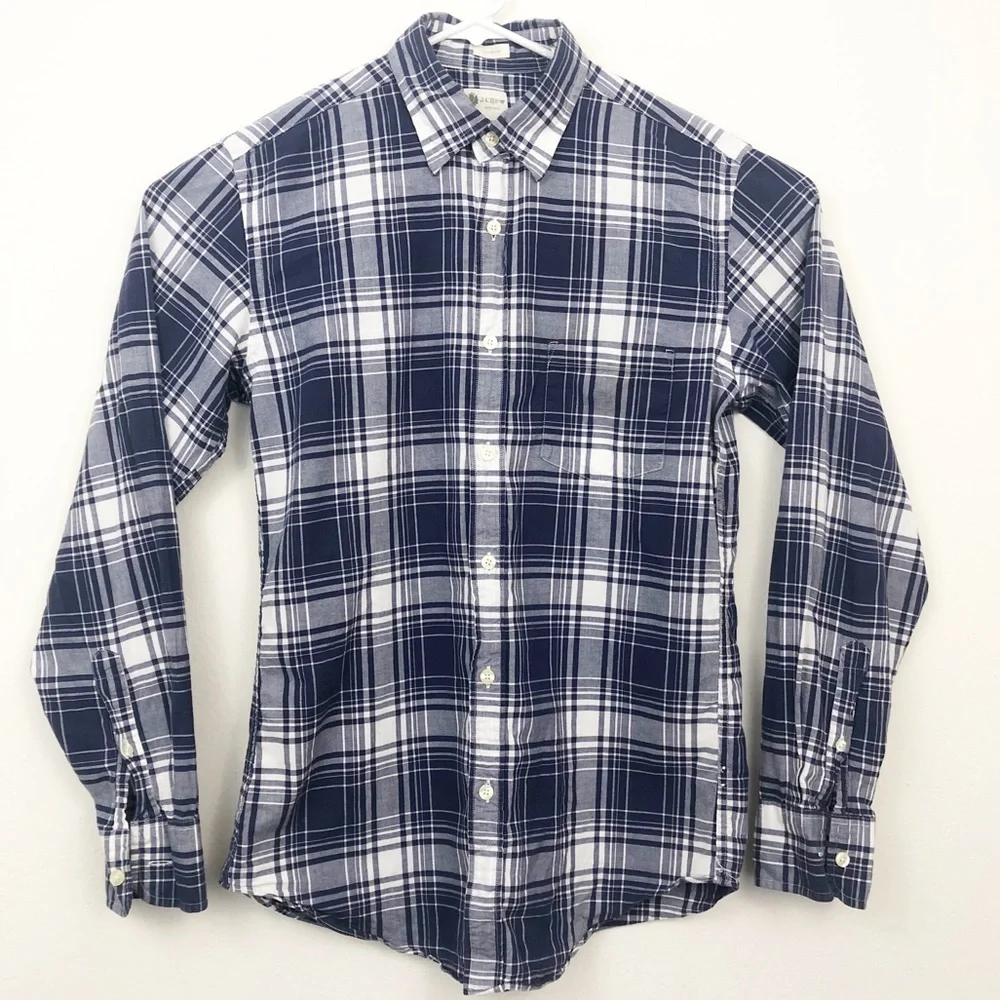 J. Crew Tailored Fit Button Down‎ Shirt Size Small